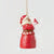 Nordic Noel Santa Ornament