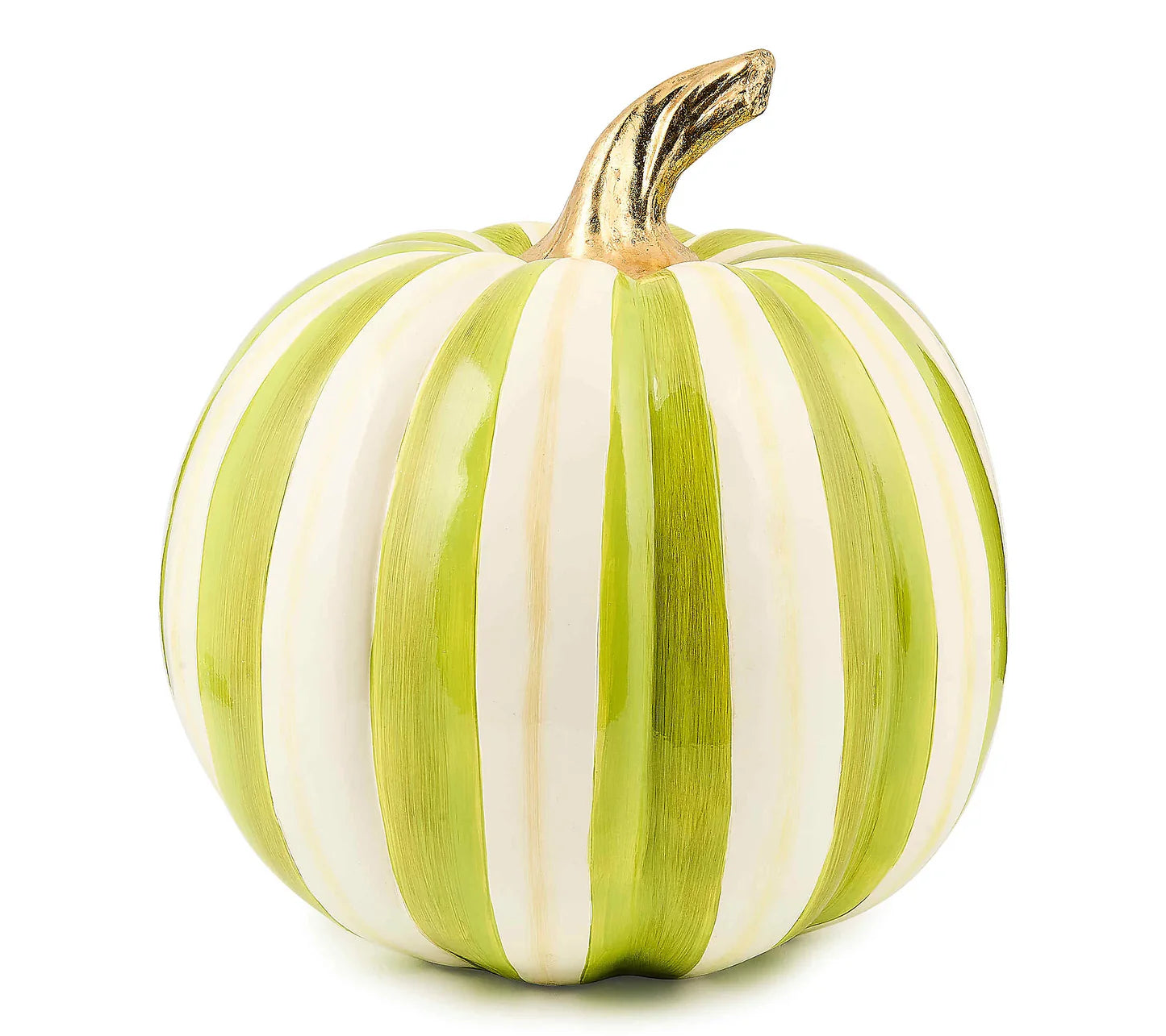 🎉Limited Time Promotion💝Buy 2 Get 2 FREE✨MacKenzie- Childs Medium Stripe and Large Check Pumpkins