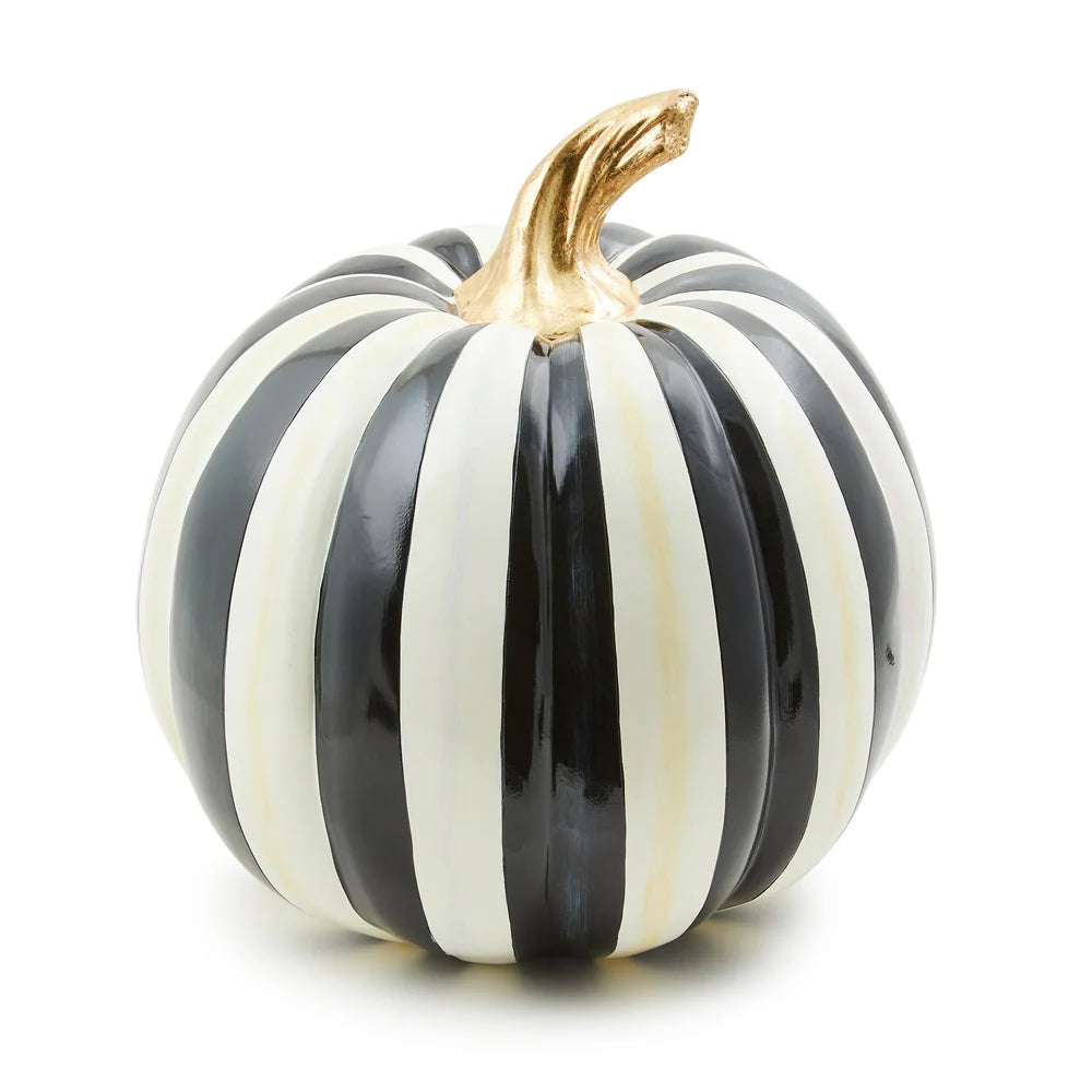 🎉Limited Time Promotion💝Buy 2 Get 2 FREE✨MacKenzie- Childs Medium Stripe and Large Check Pumpkins