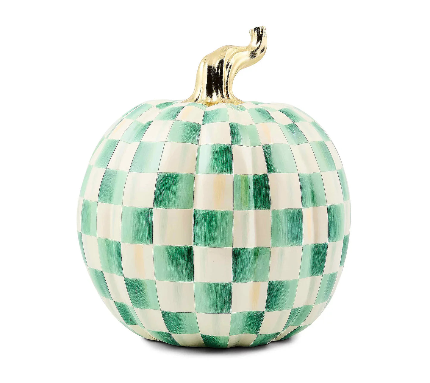 🎉Limited Time Promotion💝Buy 2 Get 2 FREE✨MacKenzie- Childs Medium Stripe and Large Check Pumpkins