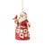 Nordic Noel Santa Ornament