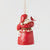 Nordic Noel Santa Ornament
